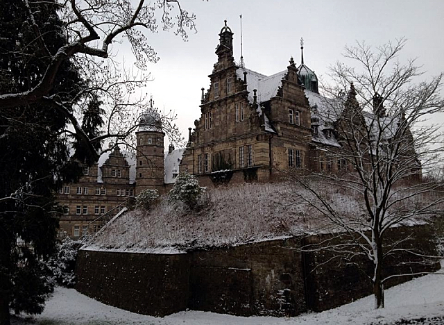 Schloss Hämelschenburg am 3. Januar 2016 -
Trakehner Gestüt Hämelschenburg