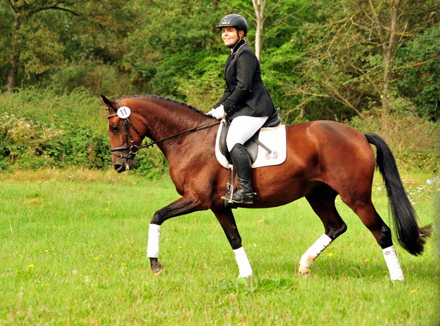 Prmienstute Karida von Oliver Twist u.d. Pr.u.StPrSt. Karena v. Freudenfest  - Foto: Beate Langels -  
Trakehner Gestt Hmelschenburg