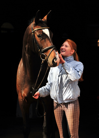 Prmienstute Tacyra  - Foto: Beate Langels -
Trakehner Gestt Hmelschenburg