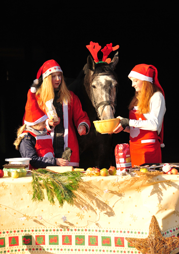 Tea and Sugar in der Weihnachtsbckerei des Gestt  Hmelschenburg - Beate Langels Gestt Hmelschenburg