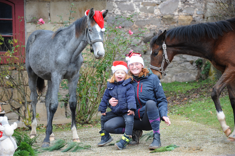 Nikolaus - 6. Dezember 2021 in Hmelschenburg  - Foto: Beate Langels - Trakehner Gestt Hmelschenburg