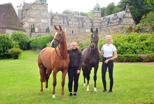 Klassic Motion u. Val d'Isere v. High Motion - Foto: Beate Langels - Trakehner Gestt Hmelschenburg