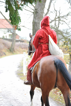 Der Nikolaus und Freudenfest im Trakehner Gestt Hmelschenburg - Foto: Beate Langels