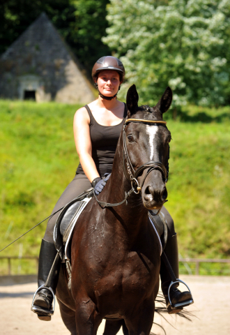 Kurz angeritten - Gestt Hmelschenburg, Foto: Beate Langels, 
Trakehner Gestt Hmelschenburg - Beate Langels