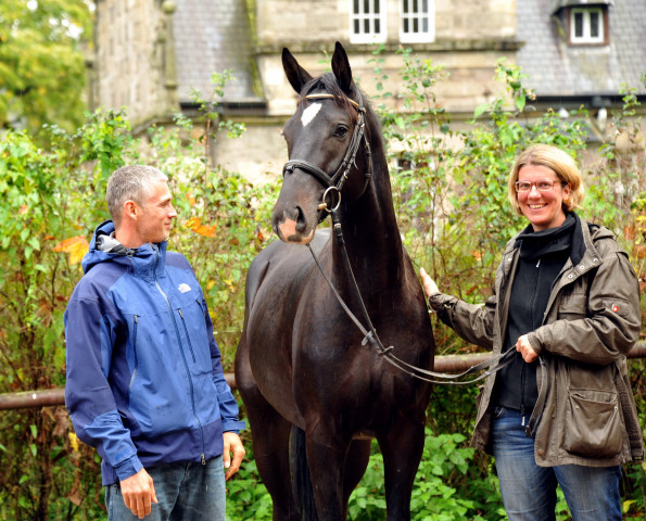 Zweijhriger Trakehner von Summertime u.d. Thirica v. Enrico Caruso - Foto: Beate Langels