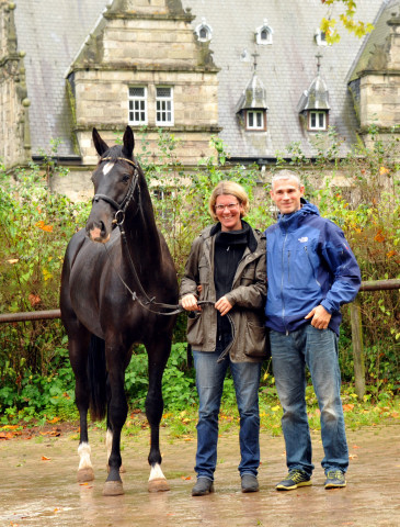 Zweijhriger Trakehner von Summertime u.d. Thirica v. Enrico Caruso - Foto: Beate Langels