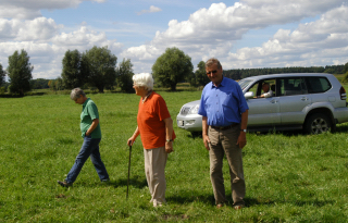Besuch der Trakehner Freunde Weserbergland in Schäplitz - 10. August 2012 - Foto: Beate Langels - Trakehner Gestüt Hämelschenburg
