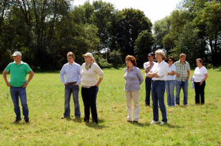 Besuch der Trakehner Freunde Weserbergland in Schäplitz - 10. August 2012 - Foto: Beate Langels - Trakehner Gestüt Hämelschenburg