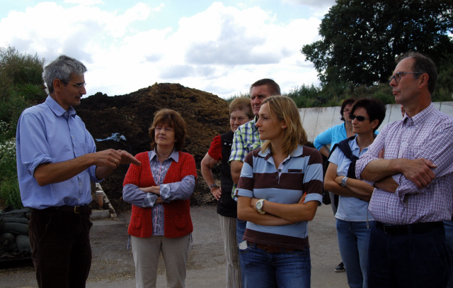 Besuch der Trakehner Freunde Weserbergland in Schäplitz - 10. August 2012 - Foto: Beate Langels - Trakehner Gestüt Hämelschenburg