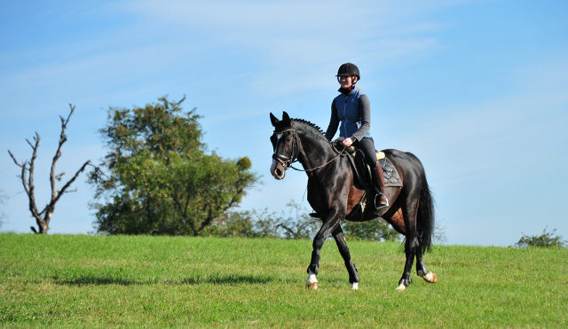 Shavalou und Johanna  - Foto: Beate Langels - Trakehner Gestt Hmelschenburg