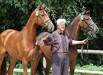 Persiflaya und Perisade mit Zchter Hans Elsweiler