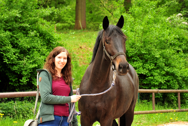 Schwalbentraum - Trakehner Stute Schwalbentraum von Helium u.d. Schwalbensage v. Grand Corazn
 - Trakehner Gestt Hmelschenburg - Beate Langels