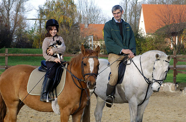 Thyra und ihr stolzer Vater - Foto: Beate Langels