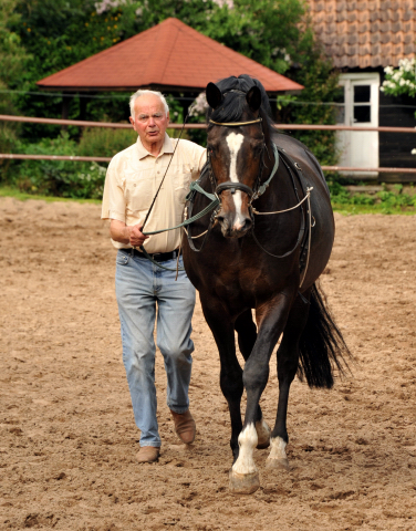 Otto Langels und Saint Cyr von Kostolany x Exclusiv - copyright Beate Langels, Trakehner Gestt Hmelschenburg