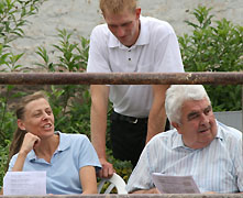 Kiki Oellrich, Sebastian Krause und Manfred Bruchmann  - Foto: L. Jancke