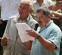 Otto Langels und Erhard Schulte, Foto: Lune Jancke