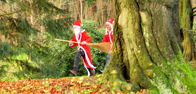 Die Weihnachts-Wichtel sind unterwegs - Trakehner Gestt Hmelschenburg - Beate Langels