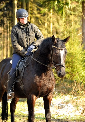 16. Februar 2016  Ausritt mit Schwalbenpoesie und Apollo - Foto: Beate Langels -
Trakehner Gestt Hmelschenburg