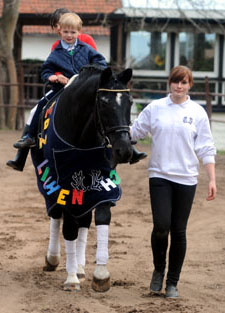 Kostolany, Jessica, Jasper und Thyra - Foto: Beate Langels - Trakehner Gestt Hmelschenburg