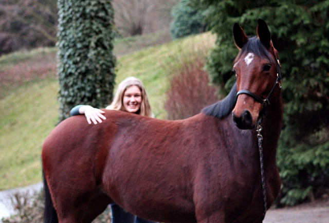 Kaarina v. High Motion - 19. Januar 2020 - Trakehner Gestt Hmelschenburg - Beate Langels - Foto Johanna Kraus