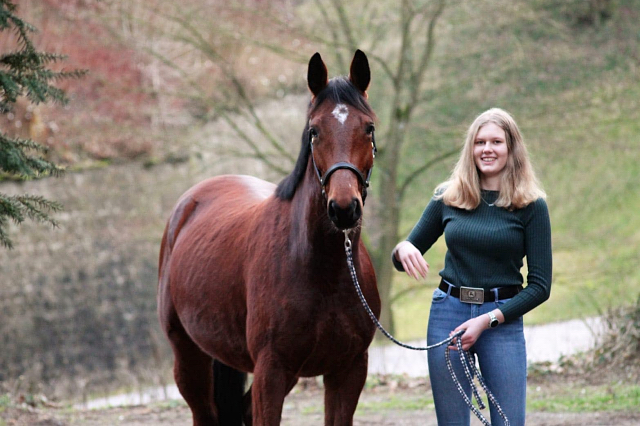 Kaarina v. High Motion - 19. Januar 2020 - Trakehner Gestt Hmelschenburg - Beate Langels - Foto Johanna Kraus