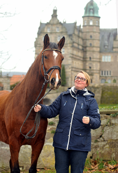 Trakehner Stute KITTY von Freudenfest x Exclusiv  - Foto Beate Langels - Trakehner Gestt Hmelschenburg