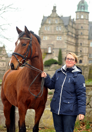 Trakehner Stute KITTY von Freudenfest x Exclusiv  - Foto Beate Langels - Trakehner Gestt Hmelschenburg