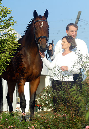 Gwyneth v. Summertime u.d. Pr.St. Gracia Patricia II v. Alter Fritz - Trakehner Gestt Hmelschenburg - Foto: Beate Langels