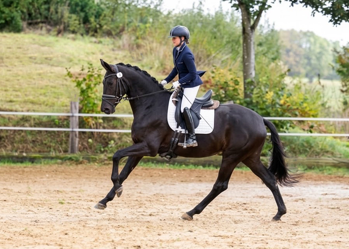 3j�hrig Schwalbendynastie bei der zentralen Stutenleistungspr�fung - Trakehner Gest�t H�melschenburg - Foto Beate Langels