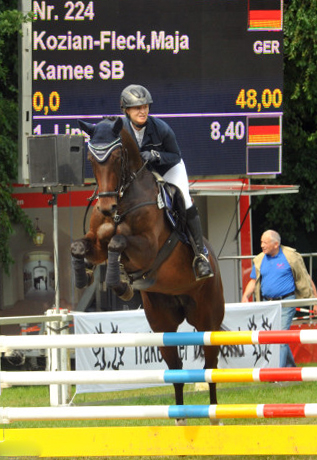 Kamee SB v. Summertime u.d. Pr.St. Kasou v. Shavalou - copyright Beate Langels, Trakehner Gestüt Hämelschenburg