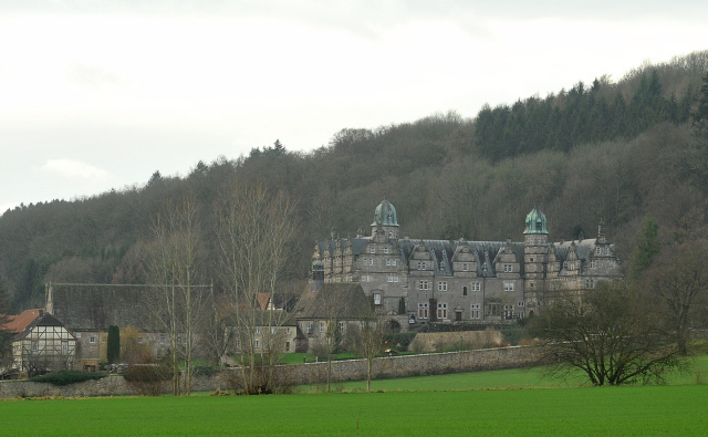 Weihnachten 2015 - aufgestellt im 
Trakehner Gestt Hmelschenburg