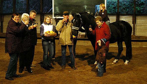 Kostolany am 25. Geburtstag, Trakehner Gestt Hmelschenburg - Beate Langels