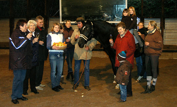 Kostolany am 25. Geburtstag, Trakehner Gestt Hmelschenburg - Beate Langels