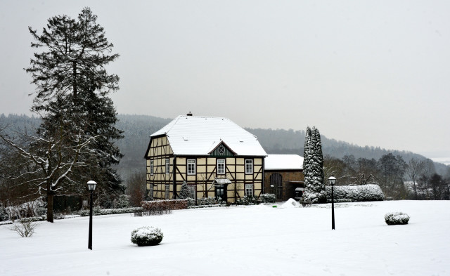 Hmelschenburg am 26. Januar 2014 - Beate Langels