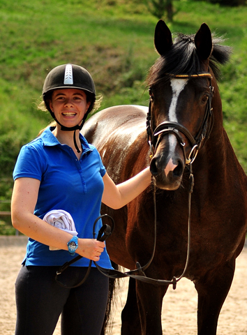 Saint Cyr Trakehner Gestt Hmelschenburg - im Juni 2018 - Foto: Beate Langels