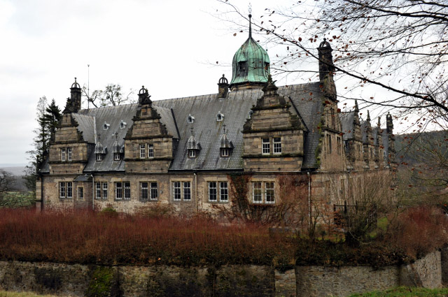 Hmelschenburg im Dezember 2012, Foto: Beate Langels, Trakehner Gestt Hmelschenburg - Beate Langels