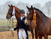 Impressionen vom Februar 2021 - Trakehner Gestt Hmelschenburg  - Foto: Beate Langels