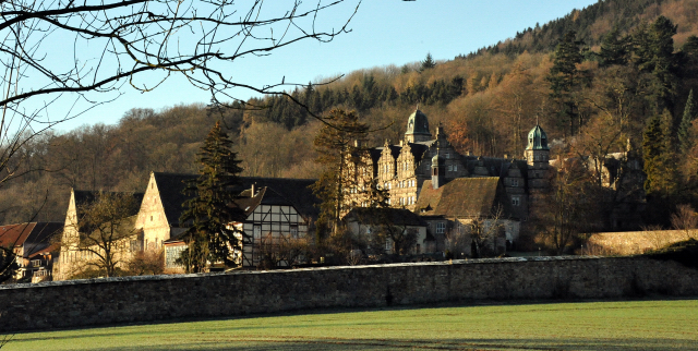 Schlo und Gut  Hmelschenburg am 28. Dezember 2012, Foto: Beate Langels, Trakehner Gestt Hmelschenburg - Beate Langels