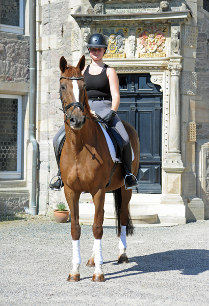 Elea und unsere Prmien- u. Staatsprmienstute Kavalou v. Shavalou - Trakehner Gestt Hmelschenburg - Foto: Langels