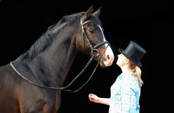 Trakehner Prmienhengst Shavalou v. Freudenfest - Exclusiv mit Marilena - Jahreswechsel 2011/2012 - Trakehner Gestt Hmelschenburg