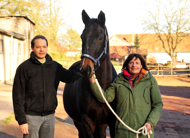 Beloved und ihre neue Familie - Trakehner Gestt Hmelschenburg 2017 - Foto: Beate Langels