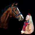 Franziska und Freudenfest - Foto Beate Langels - Trakehner Gestt Hmelschenburg