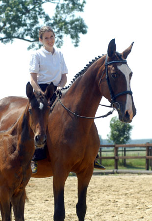 Gwendolyn und Ellen - im Juli 2010