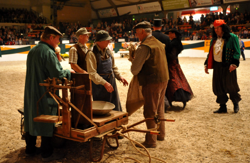 Wehlauer Pferdemarkt - Foto: Beate Langels, Trakehner Gestt Hmelschenburg