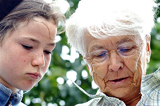 Karolin und Frau Gusovius