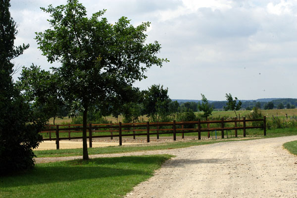 Der neue Reitplatz in Schplitz - Foto: Beate Langels Gestt Hmelschenburg