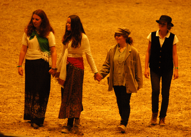 Wehlauer Pferdemarkt - Foto: Beate Langels, Trakehner Gestt Hmelschenburg