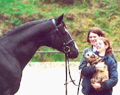 Alter Fritz, Pünktchen, Ellen and Ulli