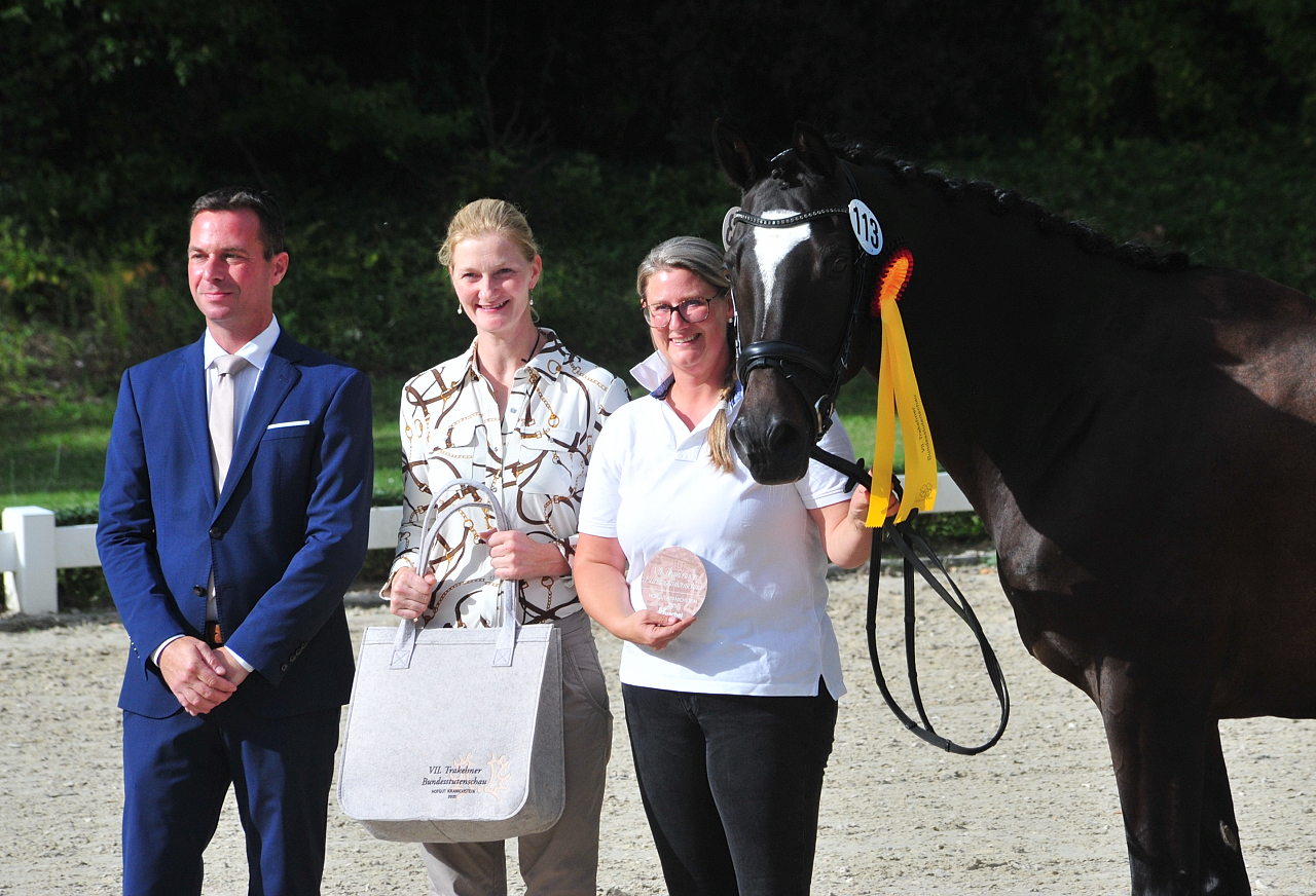Glorya Gaynor Trakehner Bundesstutenschau Kranichstein 2025 - Foto: Beate Langels - Trakehner Gestt Hmelschenburg