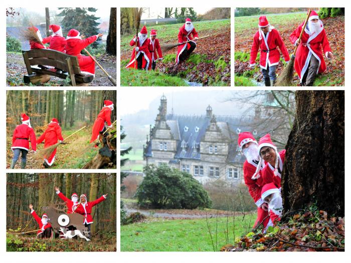 Die Weihnachts-Wichtel sind unterwegs - Trakehner Gestt Hmelschenburg - Beate Langels